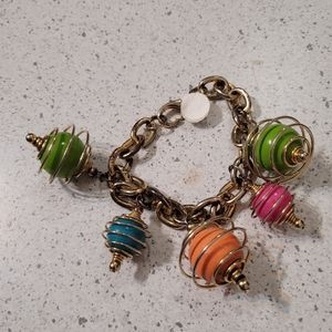 Spiral spring bracelet